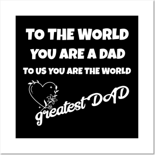 I have a hero i call him DAD... HAPPY FATHER'S DAY Posters and Art